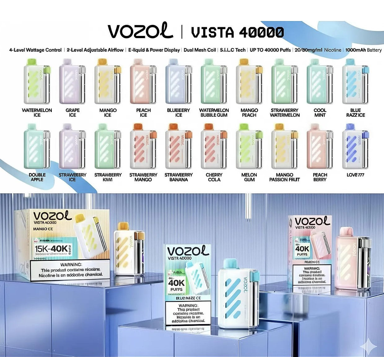 Vozol Vista 40000: Geleceğin Puff Deneyimi ve ByPuff Güvencesi