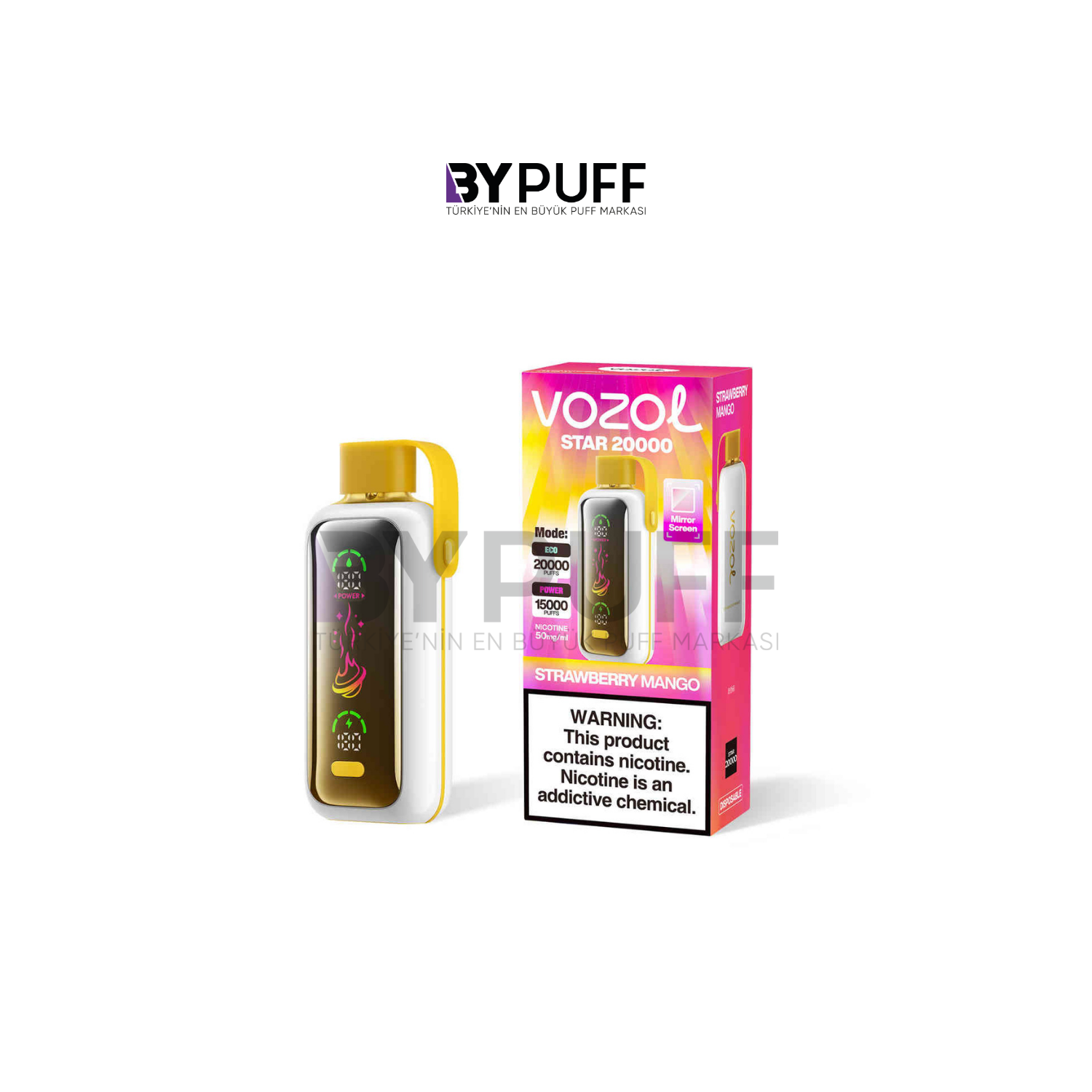 Vozol Star 20000 Strawberry Mango