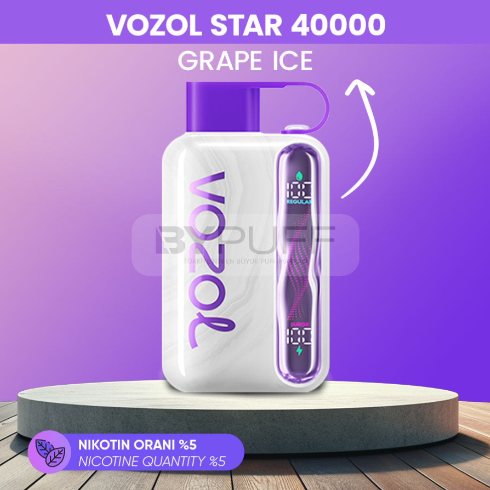 Vozol Star 40000 Grape Ice
