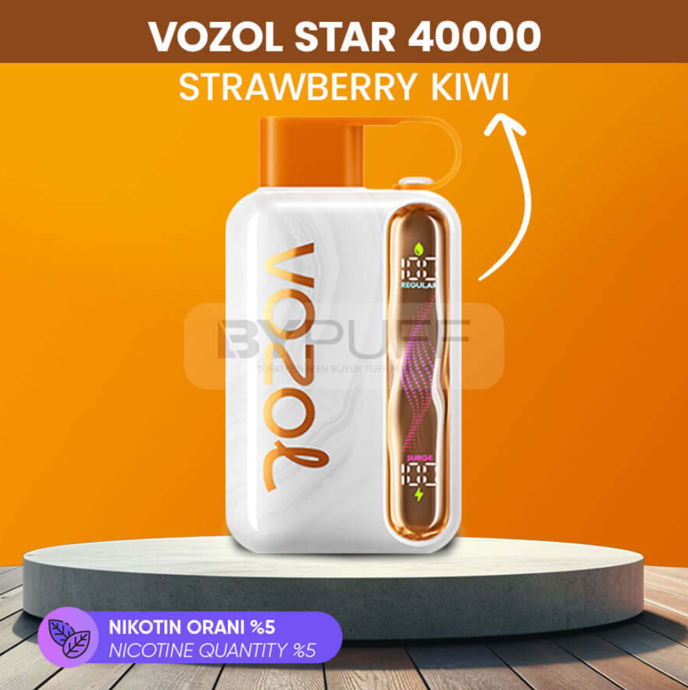 Vozol Star 40000 Strawberry Kiwi
