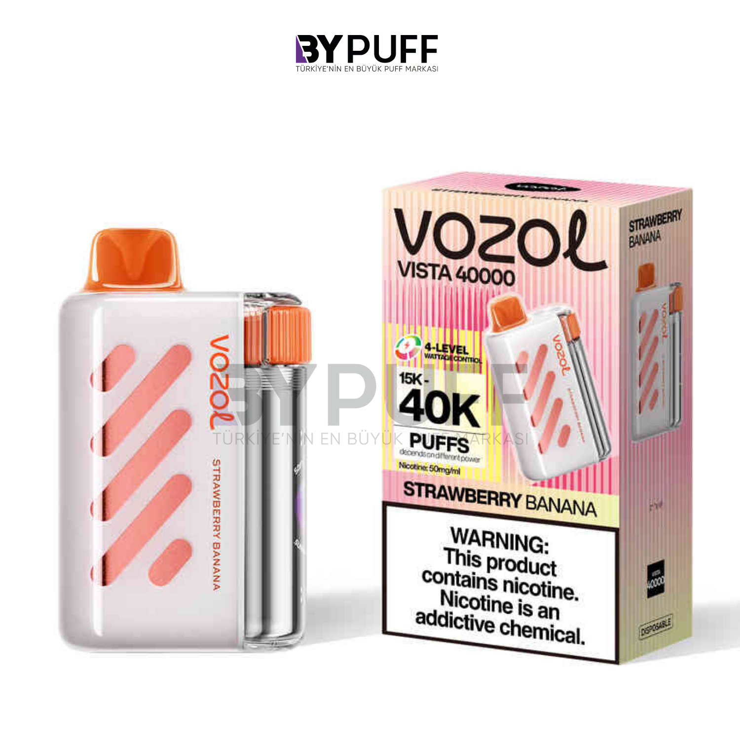 Vozol Vista 40000 Strawberry Banana