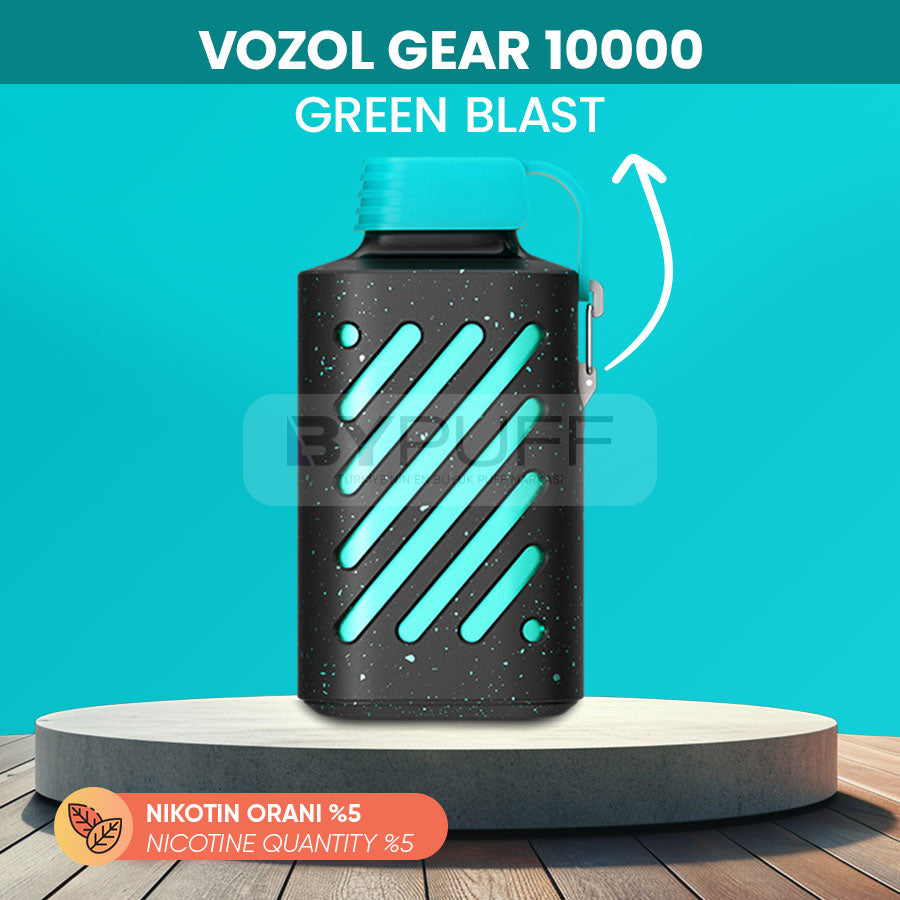 Vozol Gear 10000 Green Blast