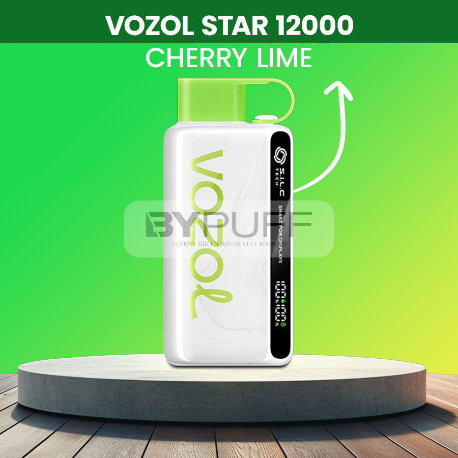 Vozol 12000 Cherry Lime
