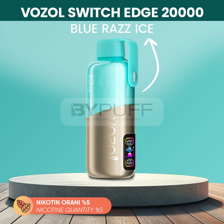 Vozol Switch Edge 20000 Blue Razz Ice