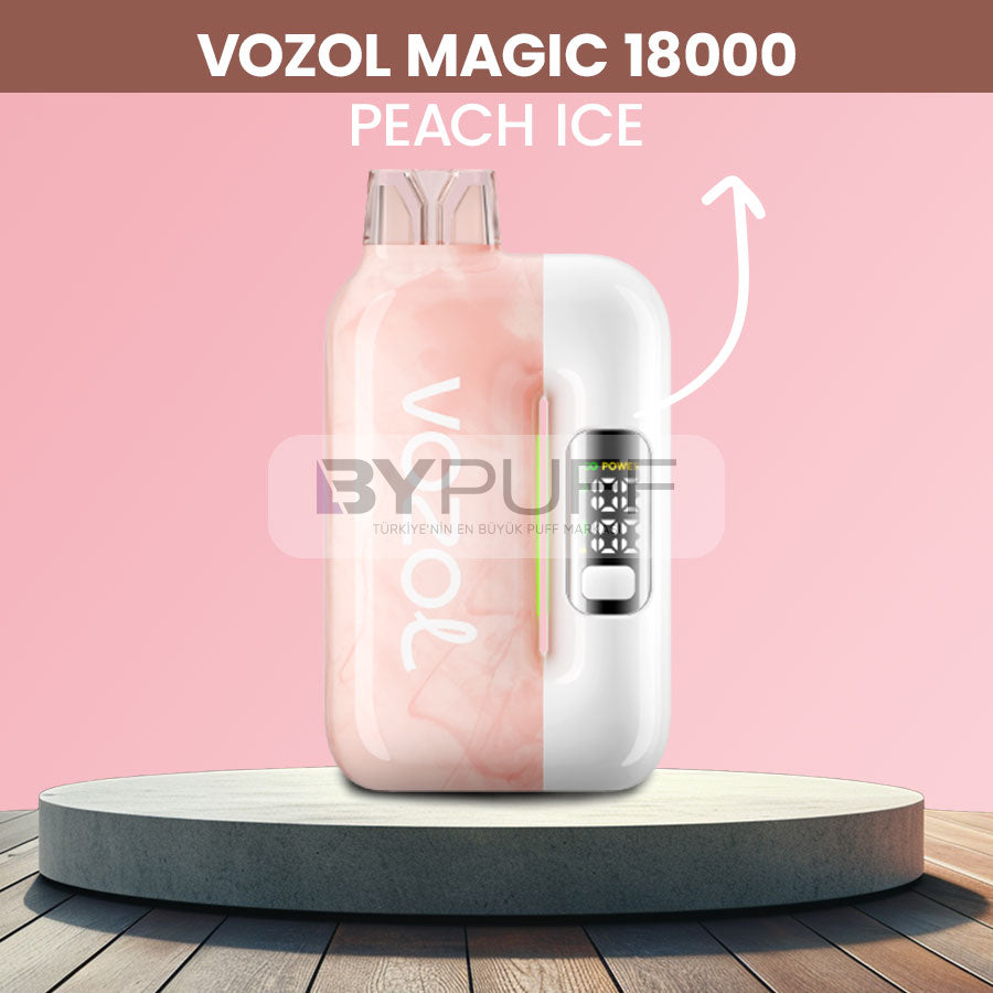 Vozol Magic 18000 Peach Ice