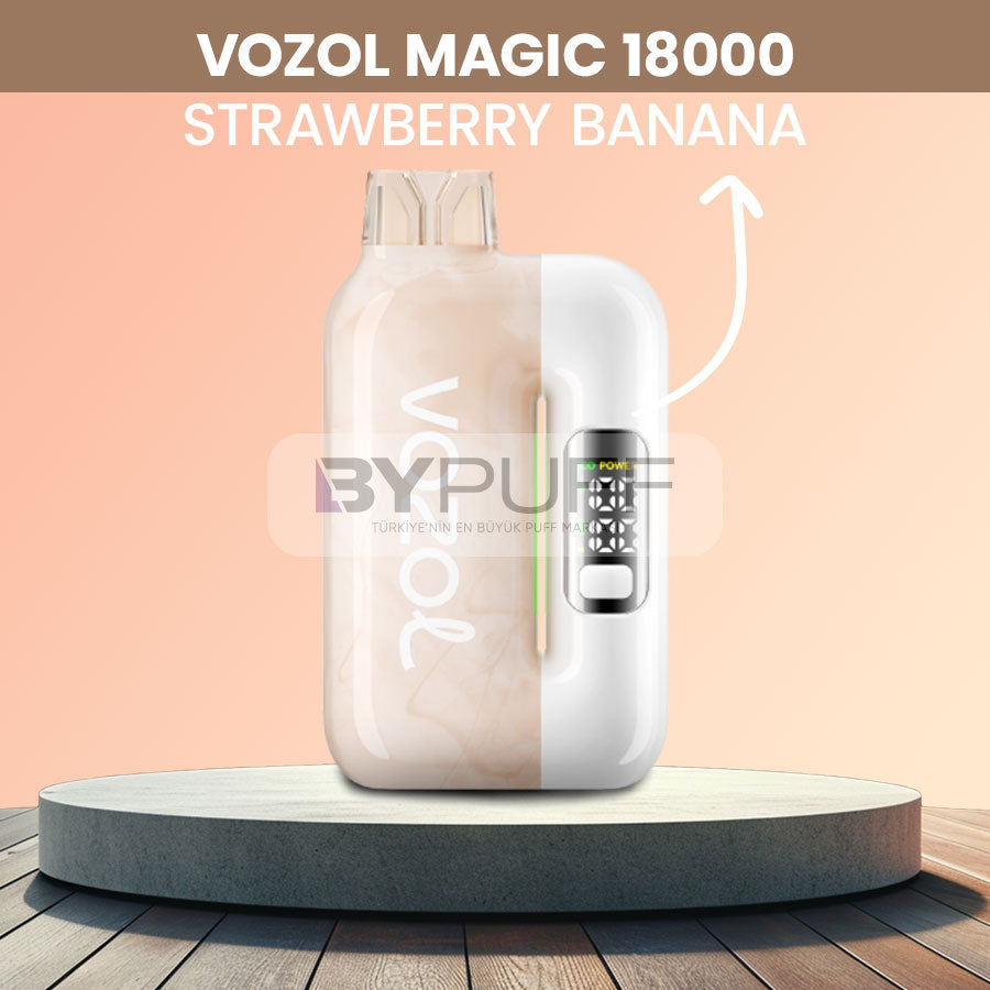 Vozol Magic 18000 Strawberry Banana
