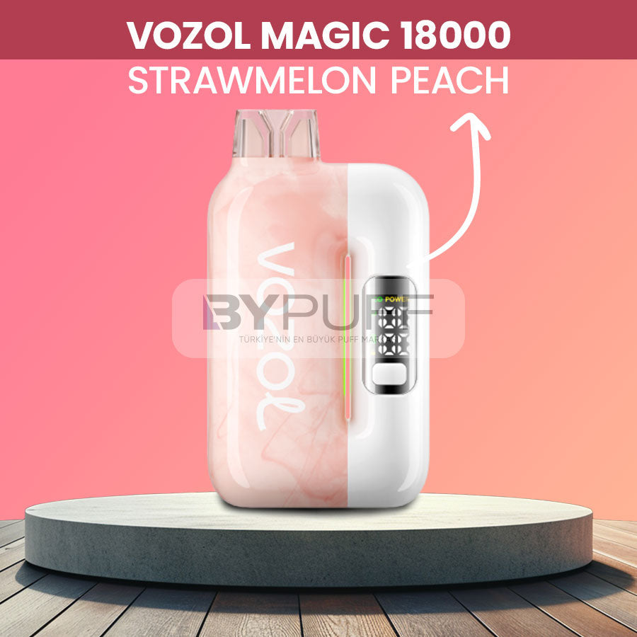 Vozol Magic 18000 Strawmelon Peach
