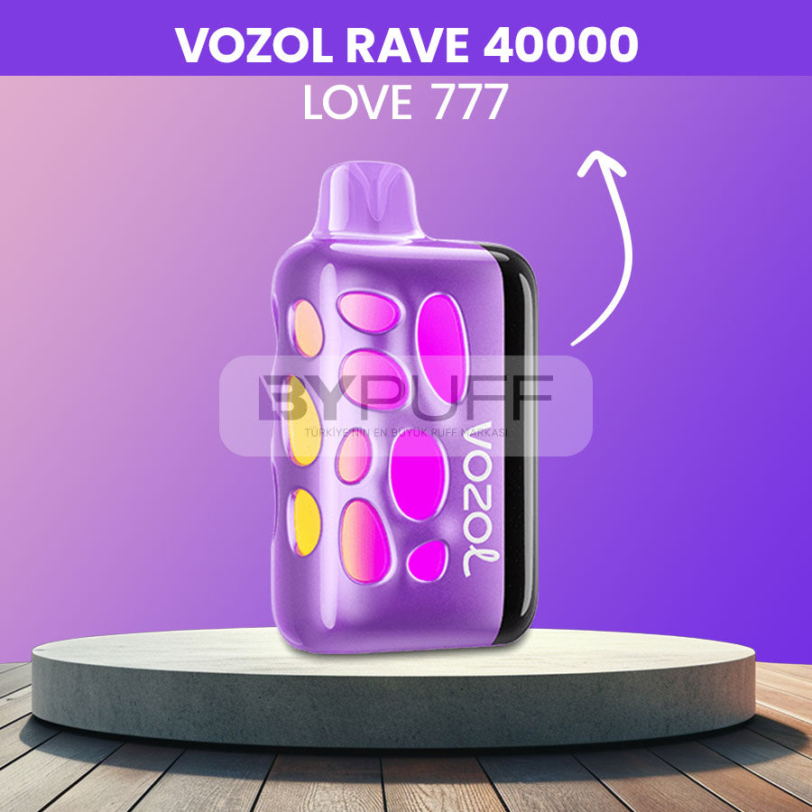 Vozol Rave 40000 Puff Love 777